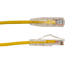 CAT6A Slim Type Patch Cord 3ft - Yellow 077-2045/3YL CAT6A Slim Type Patch Cord 3ft - Yellow 077-2045/3YL